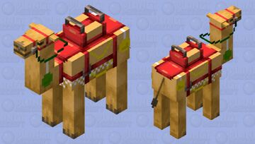 Festive Camel Minecraft Mob Skin