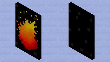 FlameCape Minecraft Mob Skin