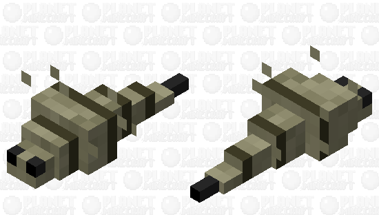 MightyLegend's Zoo: Silkworm Minecraft Skin