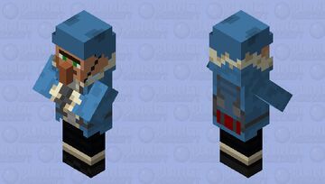 bare bones mountaineering villager Minecraft Mob Skin