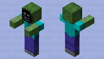 Darkness controls him Minecraft Mob Skin
