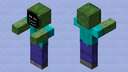 Darkness controls him Minecraft Mob Skin