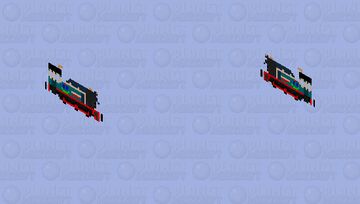 Фрэнки Британская Паровозик Из Assassin's Creed Герои в масках Игра Frankie British The Tank Engine In Assassin's Creed PJ Masks Game Minecraft Mob Skin