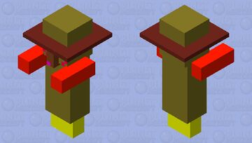 crazy zombie Minecraft Mob Skin