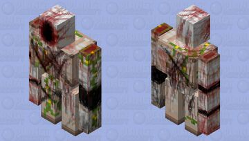 DEMONIC POSSESSED IRON GOLEM (101 subs special) Minecraft Mob Skin