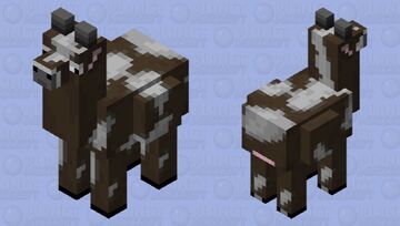 Coma (Cow Llama) Minecraft Mob Skin