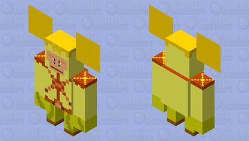 Chimpanzini Bananini Priestini BRAINROT Warden Minecraft Mob Skin