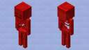 remasterded- esqueleto luminicente rojo Minecraft Mob Skin