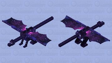 Star wings dragon Minecraft Mob Skin