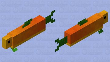 Mango Fish Minecraft Mob Skin