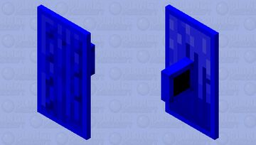 Ultra blue shield Minecraft Mob Skin