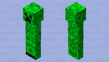 Creeper Zombie Minecraft Mob Skin