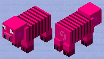 tiger pig Minecraft Mob Skin