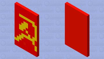 communist flag Minecraft Mob Skin