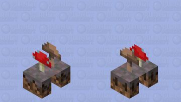 Mushroom Creeper Minecraft Mob Skin