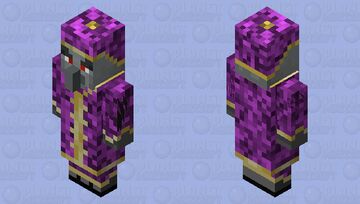 Royal Dark Envoker Minecraft Mob Skin