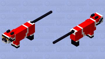 Santa Claws Minecraft Mob Skin
