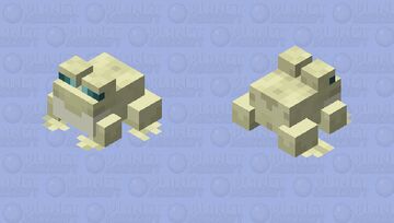 pale frog Minecraft Mob Skin