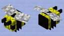 Realistic Bee Minecraft Mob Skin