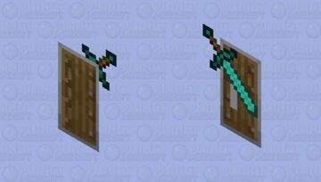 Sword and Sheild Minecraft Mob Skin