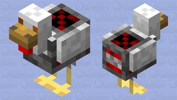TNT CHICKEN Minecraft Mob Skin