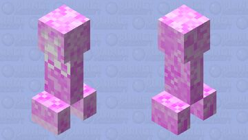 Preppy Creeper Minecraft Mob Skin