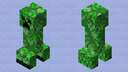 Updated creeper Minecraft Mob Skin