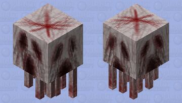 Four-faced Ghost of the Nether Minecraft Mob Skin