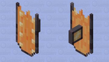 Fire Shield Minecraft Mob Skin