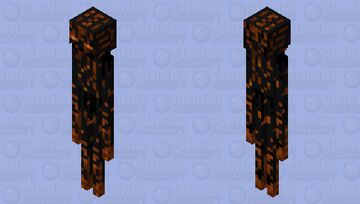 magma cube style enderman Minecraft Mob Skin