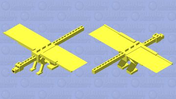 golden dragon Minecraft Mob Skin