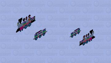 Vampirina Vee Hauntley Assassin Romanian Train With Tender In Assassin's Creed PJ Masks Minecraft Mob Skin