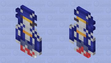 𝗠𝗲𝗰𝗵𝗮 𝗦𝗼𝗻𝗶𝗰'𝘀 𝗖𝗮𝗽𝗲 Minecraft Mob Skin