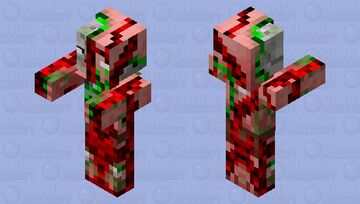 Zombie pigman.exe Minecraft Mob Skin