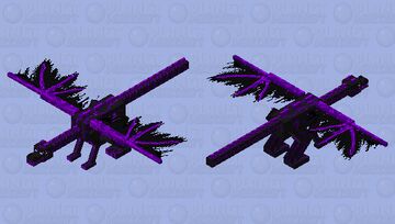 Better Ender Dragon Minecraft Mob Skin