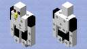 Отполеровоный железный голем Minecraft Mob Skin
