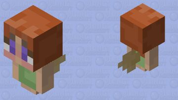 Ginger Fairy Allay Minecraft Mob Skin