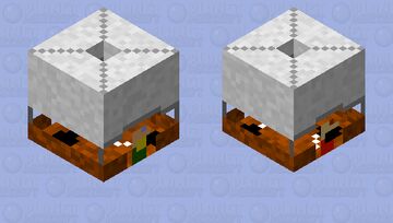 Dwarven war balloon Minecraft Mob Skin