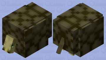 Armadillo to tortoise 32x Minecraft Mob Skin