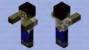 Zombie from Halloween Charity Skin Pack as a zombie mob Minecraft Mob Skin