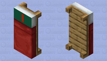 guardian pillow bed Minecraft Mob Skin