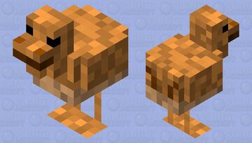Frog Chicken Minecraft Mob Skin