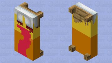 Fire bed Minecraft Mob Skin
