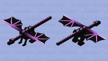 ender dragon in my style Minecraft Mob Skin