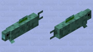 Drowned Fish Minecraft Mob Skin