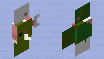 crazy fish Minecraft Mob Skin