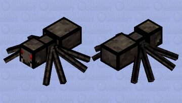 Flipaclip Spider Minecraft Mob Skin