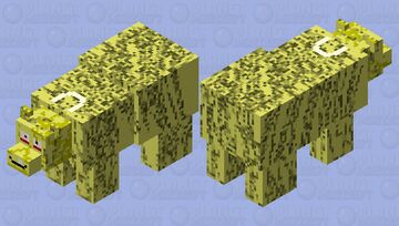 Big Yellow (R.L. Stines haunting hour) Minecraft Mob Skin