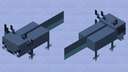 Melanoid axolotl Minecraft Mob Skin