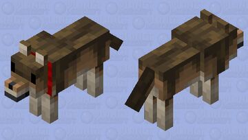 Dog Minecraft Mob Skin